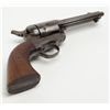 Image 15 : Colt SAA revolver, .45 cal., 4-3/4” barrel, blue  finish, replaced smooth wood grips, #255878,  back