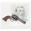 Image 3 : Colt SAA revolver, .45 cal., 4-3/4” barrel, blue  finish, replaced smooth wood grips, #255878,  back