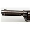 Image 6 : Colt SAA revolver, .45 cal., 4-3/4” barrel, blue  finish, replaced smooth wood grips, #255878,  back