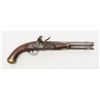 Image 2 : Virginia Manufactory 2nd model flintlock pistol  marked “Virginia” at the center portion of lock  an