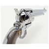 Image 10 : Colt Single Action Army revolver in .45 long Colt  caliber with 7 ½” barrel, bright re-nickeled  fin