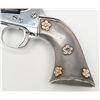Image 12 : Colt Single Action Army revolver in .45 long Colt  caliber with 7 ½” barrel, bright re-nickeled  fin