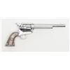 Image 2 : Colt Single Action Army revolver in .45 long Colt  caliber with 7 ½” barrel, bright re-nickeled  fin