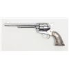 Image 3 : Colt Single Action Army revolver in .45 long Colt  caliber with 7 ½” barrel, bright re-nickeled  fin