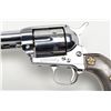 Image 5 : Colt Single Action Army revolver in .45 long Colt  caliber with 7 ½” barrel, bright re-nickeled  fin
