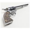 Image 9 : Colt Single Action Army revolver in .45 long Colt  caliber with 7 ½” barrel, bright re-nickeled  fin