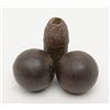 Image 2 : Lot of 5 Civil War projectiles in relic condition  probably old dug ups from battlefields. Consigner