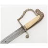 Image 7 : Unusual  early U.S. Officer’s sword with horse  head pommel remaining in good condition with  scabba