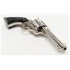 Image 12 : Colt SAA Lawman Series Bat Masterson revolver, .45  cal., 4-3/4” barrel, nickel finish, checkered  b