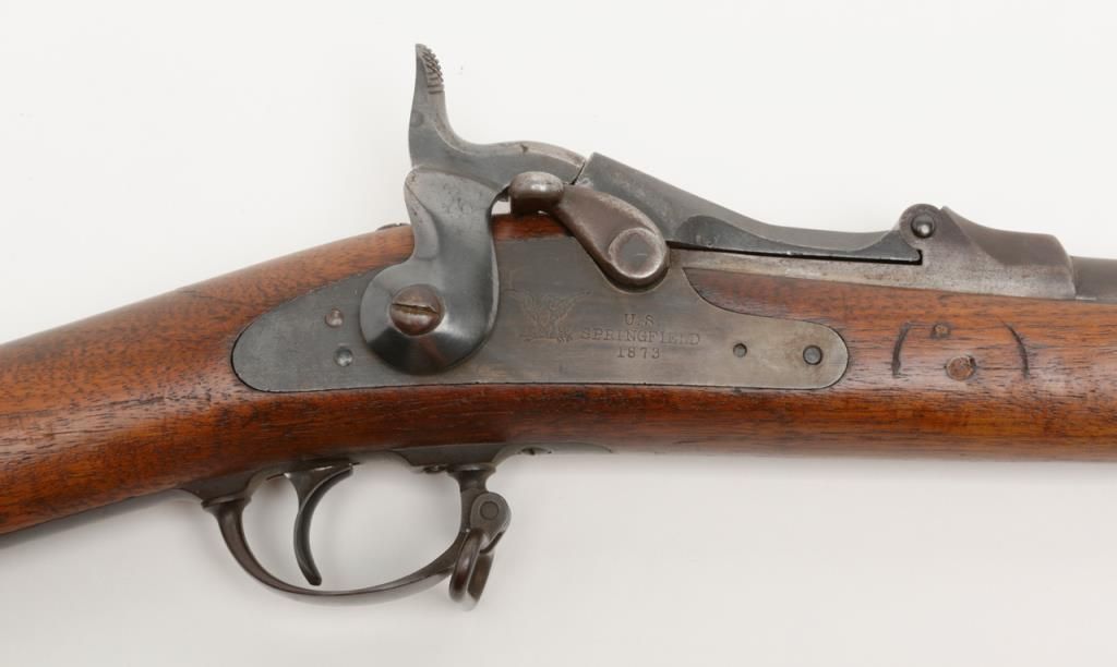 Springfield Model 1873 trapdoor rifle in .45-70 caliber, serial number ...