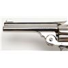Image 3 : Smith & Wesson DA top break revolver, .38 cal., 4”  barrel, nickel finish, pearl grips, #537995,  in