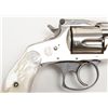 Image 9 : Smith & Wesson DA top break revolver, .38 cal., 4”  barrel, nickel finish, pearl grips, #537995,  in