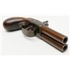 Image 5 : Double barrel percussion pistol circa mid-19th  century in very good condition probably Belgian  mad