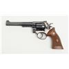 Image 2 : Smith and Wesson Model 17 revolver, cal. .22 LR,  Serial # K346083. The pistol is in overall very  g