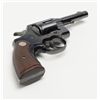 Image 8 : Colt Official Police DA revolver, .38 cal., 4”  barrel, blue finish, checkered wood medallion  grips