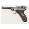 Image 2 : German Luger semi-auto pistol by Erfurt Royal  Arsenal dated 1913 on top of frame, post-war sear  sa