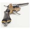 Image 10 : High quality and unusual two tone pinfire revolver  in original to the period French style case circ