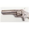 Image 7 : Very scarce early engraved Remington-Smoot New  Model No. 1 revolver with revolving recoil shield  (