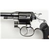 Image 5 : Colt New Service DA revolver, .45 Colt cal.,  7-1/2” barrel, blue finish, checkered hard rubber  gri