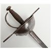 Image 4 : Spanish cup hilt rapier in military style circa  17th   to early 18th century showing 34 ½” blade  a