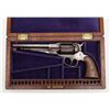 Image 3 : Remington-Rider DA New Model Fluted Cylinder Belt  Model revolver, .36 cal., 6-1/2” octagon barrel, 