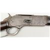 Image 9 : Winchester Model 1876, 2nd model rifle in .45-60  caliber with 28” octagon barrel, full magazine,  c