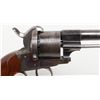 Image 13 : Single action pinfire revolver circa about 1859 by  Lefaucheux of Paris in near fine original  condi