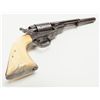 Image 6 : Colt Model 1872 open top revolver in .44 rim fire  caliber showing 7 ½” barrel, iron straps with Arm