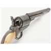 Image 7 : Colt Model 1872 open top revolver in .44 rim fire  caliber showing 7 ½” barrel, iron straps with Arm