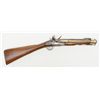 Image 1 : English brass barrel flintlock blunderbuss with  spring bayonet signed “Wheeler, London” circa  earl