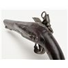 Image 10 : Spanish flintlock pistol circa 18th century  showing Hallmarked barrel by Bustindui and the  lock sh