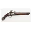Image 1 : Spanish flintlock pistol circa 18th century  showing Hallmarked barrel by Bustindui and the  lock sh