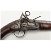 Image 5 : Spanish flintlock pistol circa 18th century  showing Hallmarked barrel by Bustindui and the  lock sh
