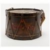 Image 1 : 19th-century drum painted with Texas star and  Texas volunteers from the collection of Jack  Dutton 