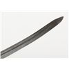 Image 6 : Virginia Manufactory Cavalry saber marked on top  back edge of spine “1, VA Reg.” with blade reduced