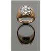 Image 1 : Classic man’s cluster ring set with 7 round  brilliant cut diamonds weighing approximately 2 CT  plu