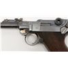 Image 5 : 1917 dated artillery Luger by DWM in 9 mm caliber  with shoulder stock and leather holster, serial  