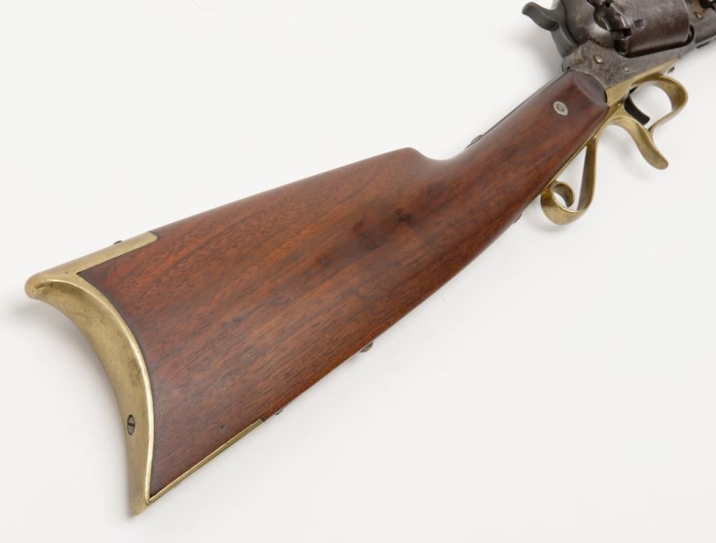 Remington Revolving percussion carbine conversion to breech-loading ...