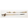 Image 13 : Magnificent and extremely high grade Civil War  presentation statue hilted officer’ swords in near