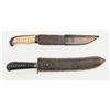 Image 1 : Two (2) Historic Bowie knives carried in  Mexican-American war, One by Sgt. Louis H. Wunder,  and th