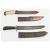 Image 2 : Two (2) Historic Bowie knives carried in  Mexican-American war, One by Sgt. Louis H. Wunder,  and th