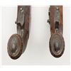 Image 12 : Pair of French officer’s style pistols from  Napoleonic era converted from flintlock to  percussion 