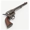 Image 11 : Colt SAA revolver,  .455 Eley cal., 7-1/2” London  address barrel, blue and case hardened finish,  w