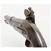 Image 9 : 1826 S. North Navy model flintlock pistol in .54  caliber with 8 5/8” barrel dated 1828 with all  ot