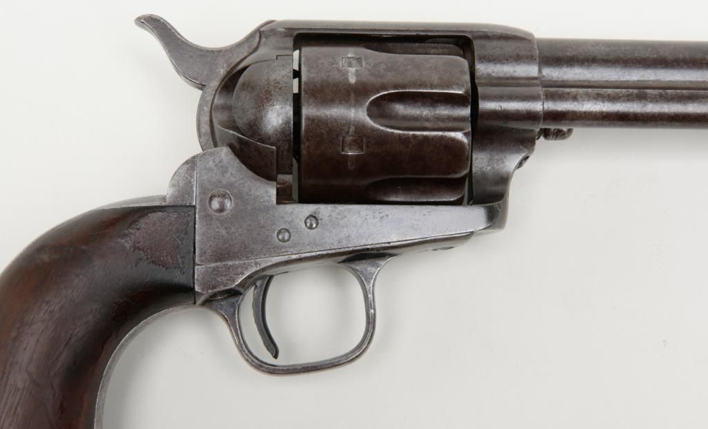 Important first year of production Colt “pinched” frame SAA revolver ...