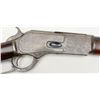 Image 16 : Rare special order Winchester Model 1876 saddle  ring carbine showing ultra-desirable case hardened 