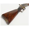 Image 11 : Winchester Model 1873 saddle ring carbine, factory  engraved, gold and nickel plated with deluxe  fa