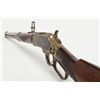 Image 13 : Winchester Model 1873 saddle ring carbine, factory  engraved, gold and nickel plated with deluxe  fa