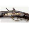Image 3 : Pennsylvania made full stock “Kentucky” style  rifle with lock plate signed “James Golcher” circa  a