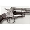 Image 4 : 2nd model Le Mat revolver showing,  .42 caliber 9  shot cylinder revolving on axis around smoothbore